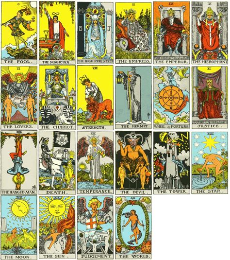 arcanos tarot|Major Arcana Tarot Card Meanings